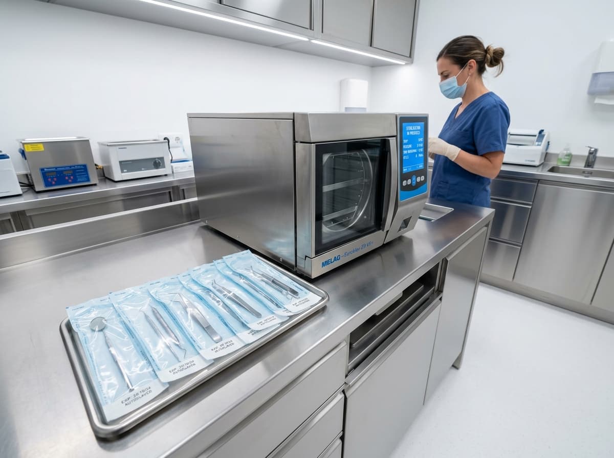 B Sınıfı Medikal Otoklav Cerrahi Sterilizasyon İstasyonu