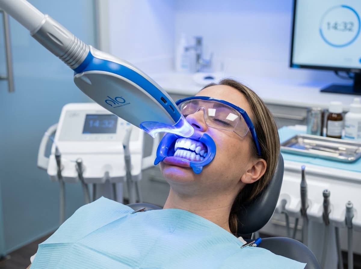Ofis Tipi Lazerli Diş Beyazlatma